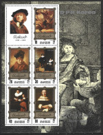 COREE DU NORD. BF 34F De 1983. Tableaux De Rembrandt. - Rembrandt