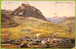 Ad6684 - SWITZERLAND Schweitz - Ansichtskarten VINTAGE POSTCARD  - Stein - 1908 - Stein