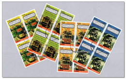 Hong Kong Hongkong 2004 (B24)100 Years Of Trams Tram Stassenbahnen Les Tramways USED No Gum - Used Stamps