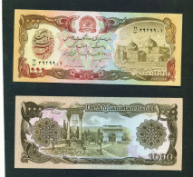 AFGHANISTAN  -  1991  1000 Afghanis UNC Banknote - Afghanistan