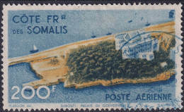 Somali Coast 1947 Sc C17 Yt PA22 Air Post Used - Oblitérés