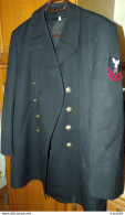 ARMEE AMERICAINE U.S : MANTEAU DE STORE KEEPER DE LA GARDE COTIERE DES ETATS UNIS  , FABRICATION ALLEMANDE DE 1990 PAR U - Equipement