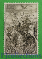 S292 CONGO BELGA - BELGIAN CONGO 1,25 USATO - USED - Gebruikt