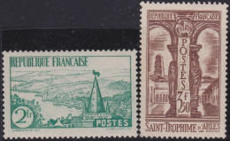 France  .  Y&T   .     301/302  (2 Scans)   .   **    .   Neuf Avec Gomme D'origine Et SANS Charnière - Unused Stamps