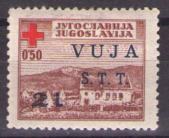 ITALIA - Trieste-Zona B -1948 Mi 1 - RED CROSS - MH* - Mint/hinged