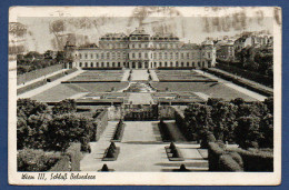 1950 - WIEN  III - SCHLOB BELVEDERE   -  AUTRICHE - OSTERREICHE - Belvedere