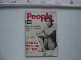 PEOPLE TODAY Magazine April 23 1952 Pocket Digest Sally Forrest Cover PINUP - Entertainment