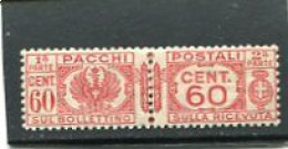 ITALY/ITALIA - 1927  60c  PARCEL POST  MINT - Paquetes Postales