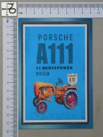 POSTCARD  - PORSCHE - TRACTOR - 2 SCANS  - (Nº56623) - Tracteurs