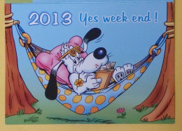 Petit Calendrier De Poche 2013 Partnerscard - Yes Week End Hamac Crozon Finistère - Petit Format : 2001-...