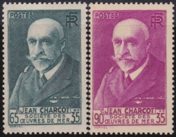 France  .  Y&T   .     377/377A       .   **    .    Neuf Avec Gomme D'origine Et SANS Charnière - Unused Stamps