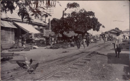 ! 1913 Fotokarte Aus Lagos, Nigeria, Photo, Chemin De Fer, Afrika, Africa - Nigeria