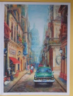 Petit Calendrier De Poche 2020 APBP Souvenir De Cuba Voiture  Artiste Peintre Peint Avec La Bouche - Petit Format : 2001-...