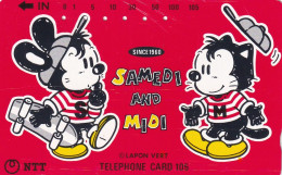 JAPAN - Cartoon, Samedi And Midi(290-314), 08/89, Used - Giappone