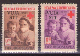 ITALIA - Trieste-Zona B -1950 Mi 2 - RED CROSS + PORTO - MNH**VF - Neufs