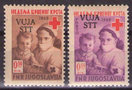 ITALIA - Trieste-Zona B -1950 Mi 2 - RED CROSS + PORTO - MNH**VF - Neufs