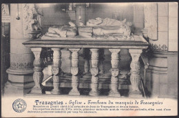 +++ CPA - TRAZEGNIES - Eglise - Tombeau Du Marquis De Trazegnies   // - Courcelles