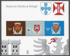 PORTUGAL STAMP - 1996 District Weapon Shields MINISHEET MNH (A1#176) - Nuevos