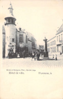 BELGIQUE - Waremme - Hotel De Ville - Heintz Et Bourgeois - Carte Postale Ancienne - Borgworm