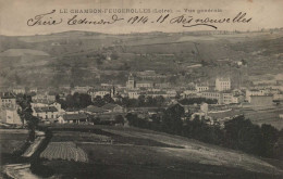 42 , Cpa  LE CHAMBON-FEUGEROLLES , Vue Générale  (01860) - Le Chambon Feugerolles