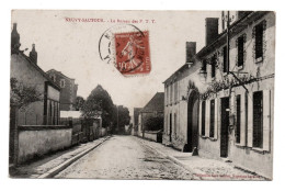 89 NEUVY SAUTOUR Le Bureau Des P.T.T. 1915 Coll Karl Guillot - Jolie Treille - Lampadaire POSTES - Neuvy Sautour