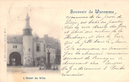 BELGIQUE - Souvenir De Waremme - L'hotel De Ville - Nels - Carte Postale Ancienne - Waremme