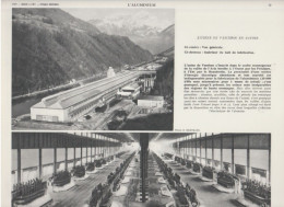 Photo  -  Reproduction - L'usine De Venthon En Savoie - Europa
