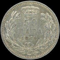 LaZooRo: Serbia 50 Para 1915 UNC - Silver - Serbien