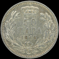 LaZooRo: Serbia 50 Para 1915 UNC - Silver - Serbia