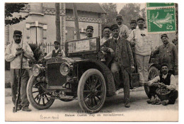 89 BONNARD Maison Gaston DEY En Ravitaillement - Guerre 1914 - 1915 Ecrite 1915 Gros Plan Militaires Env Migennes - Shopkeepers