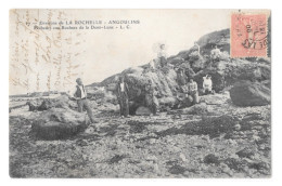 (35602-17) Angoulins - Pêcheurs Aux Rochers De La Demi Lune - Angoulins