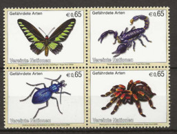 2009 MNH UNO Wien Mi 588-91, Postfris** - Unused Stamps