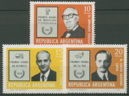Argentinien 1976 Nobelpreisträger 1281/83 Postfrisch - Nuevos