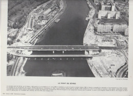 Photo  -  Reproduction -  Le Pont De Sèvres - Europe