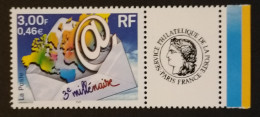 Frankrijk - Nr. 3505 Millennium (met Tab) 2001 (postfris) - Ongebruikt
