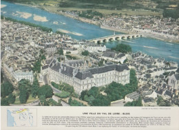 Photo  -  Reproduction -  Une Ville Du Val De Loire : Blois - Europe