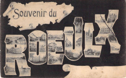 BELGIQUE - Souvenir Du Roeulx - Edit Thomas Marin  - Carte Postale Ancienne - Le Roeulx