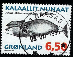 1996 Bowhead Whale  Michel GL 291 Stamp Number GL 307 Yvert Et Tellier GL 270 Stanley Gibbons GL 300 Used - Used Stamps
