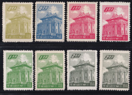 Formosa, 1959-60  Y&T. 284A, 286, 289, 290, 291, MNH - Nuevos