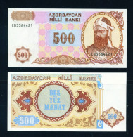 AZERBAIJAN -  1993 500 Manat UNC Banknote - Azerbaïjan