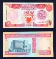 BAHRAIN -  1973 1 Dinar UNC Banknote - Bahrain
