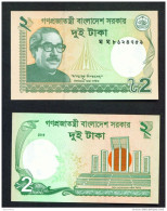 BANGLADESH -  2016 2 Taka UNC Banknote - Bangladesh