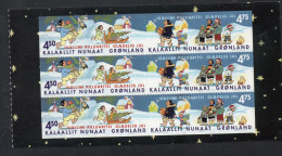 GREENLAND GRONLANDS GROENLANDIA GRØNLAND 2002 CHRISTMAS NATALE NOEL WEIHNACHTEN NAVIDAD BLOCK SHEET MNH MNH - Blocs