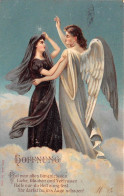 Carte Postale Fantaisie Gauffrée Hoffnung-ANGE - Engel