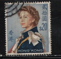 HONG KONG  Scott # 217 Used - QEII 1 - Gebruikt