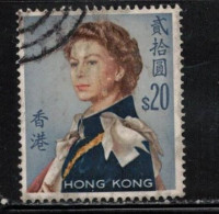 HONG KONG  Scott # 217 Used - QEII 1 - Usati