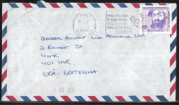 Portugal Cover With PARA MELHOR O SERVIRMOS Cancellation - Lettres & Documents