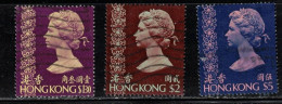 HONG KONG  Scott # 284-6 Used - QEII - Used Stamps