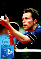 21-9-2023 (1 U 42) China - Table Tennis Maxicard (not Posted) - Tennis Tavolo