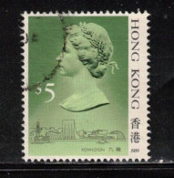 HONG KONG  Scott # 501b Used - QEII 2 - Gebraucht